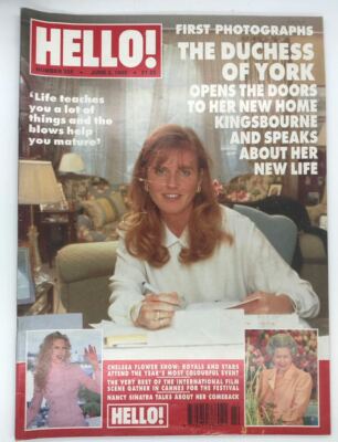 HELLO 358 MANDY SMITH SARAH FERGUSON NANCY SINATRA LADY DIANA CLAUDIA SCHIFFER