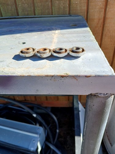 Knuckkehead Oem Rocker Box Nuts - Foto 3 di 6