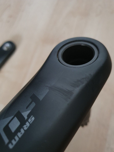 Sram Force 170mm GXP 8 Bolt Carbon Rennrad Kurbeln Kettensatz D1 24mm AXS - Bild 8 von 14