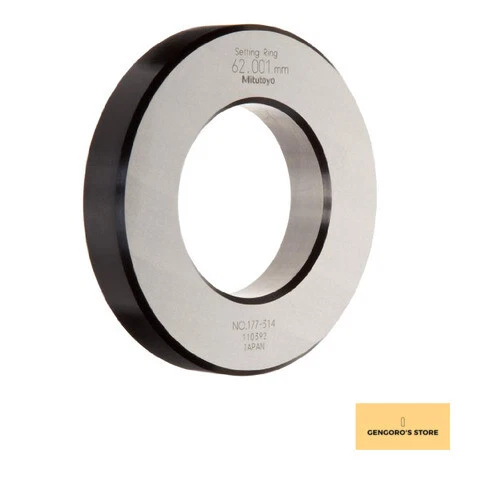 Mitutoyo 177-314 Setting Ring  62mm Size  20mm Width  112mm Outside Diameter