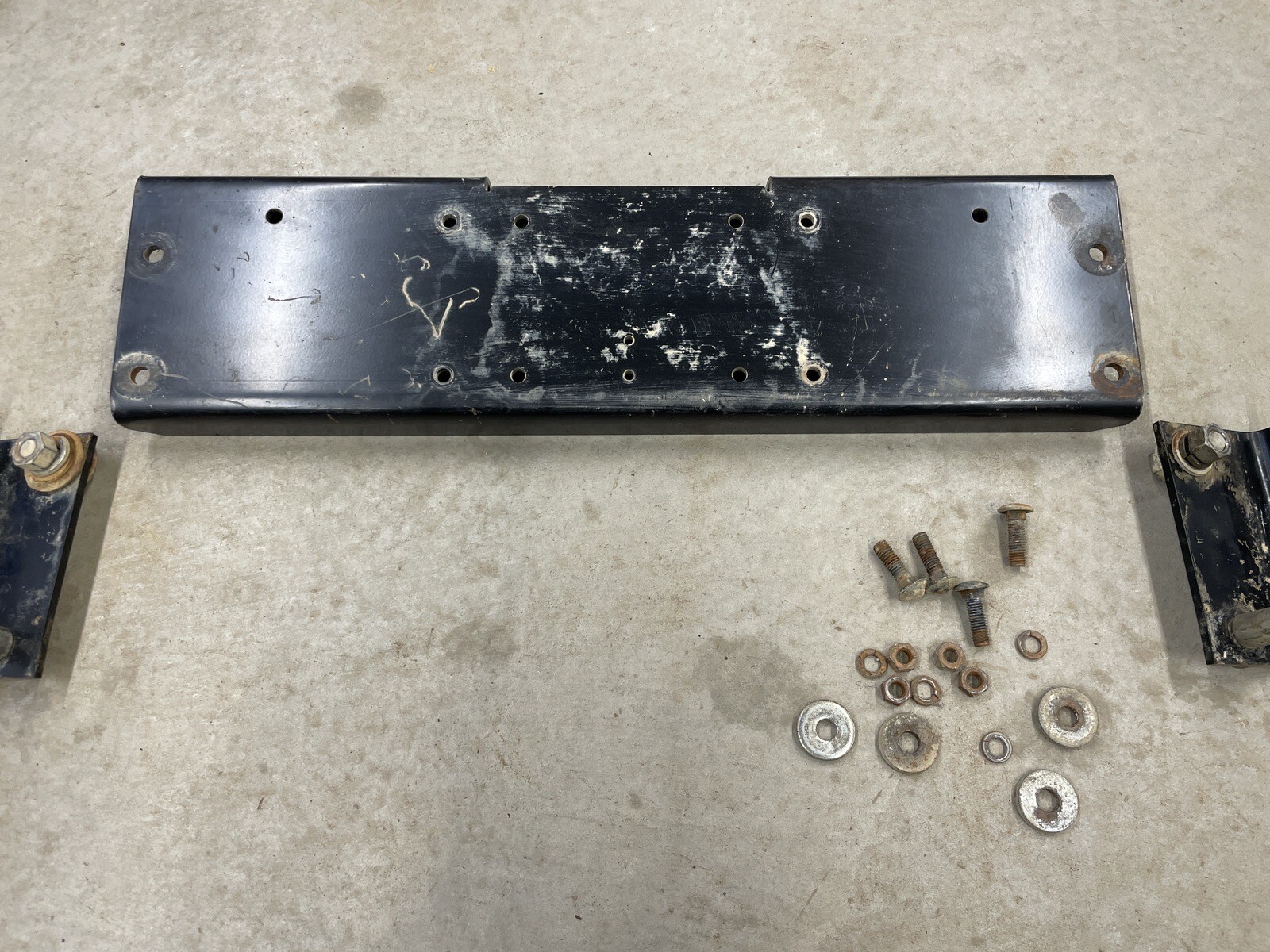 Warn Jeep CJ Winch Mounting Plate 13910 eBay