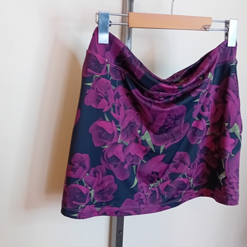 Puma Athletic Athleisure Skirt Floral Print Golf Tennis Activewear Workout S - Picture 14 of 16