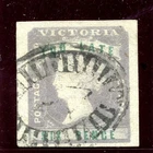 Victoria 1855 QV "Calvert" 6d lilac & green very fine used.  SG 33.