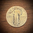 1929 Standing Liberty Quarter - VG/F - Old US 90% Silver