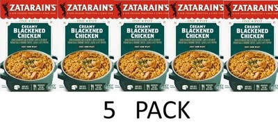 Zatarain's Creamy Blackened Chicken Rice Mix 8 oz Box - 5 PACK