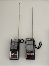 LOT DE 2  JOUETS 1980 TALKIE‑WALKIES TOMY – VINTAGE – EN L’ÉTAT / NON TESTÉS