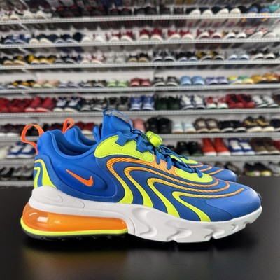Nike Air Max 270 React Eng Soar Total Orange Volt CD0113-401 Mens Size 10 NWB