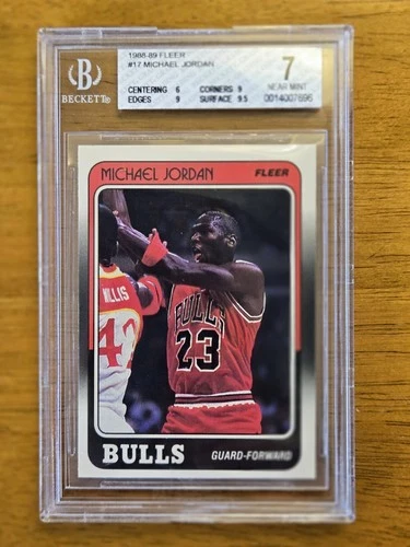 1988-89 Fleer - Michael Jordan #17