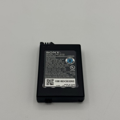 OEM Sony PSP Battery Pack 3.6V Real 1200mAh PSP-S110 for PSP 2000-3000 Slim