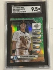 Konnor Griffin 2024 Bowman Draft Night Green Refactor /99 PSA 9.5 SGC Mint