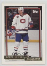 1992-93 Topps Gold Patrice Brisebois #189 0a4