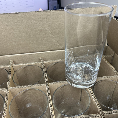 Libbey Heavy Base Drinking Glasses Set of 8, 15.5 oz, Tumbler Glass 