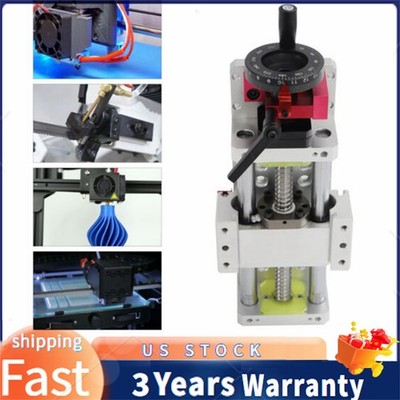 100mm Ballscrew 1605 Linear Stage Actuator with Double Optical Axis Guide