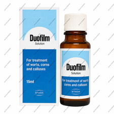 Duofilm Solution 15ml Salicylic Acid Wart Remover Corns Calluses Treatment