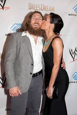 Bryan Danielson aka Daniel Bryan Brie Bella attend WWE's 2014 Supe- Old Photo 3