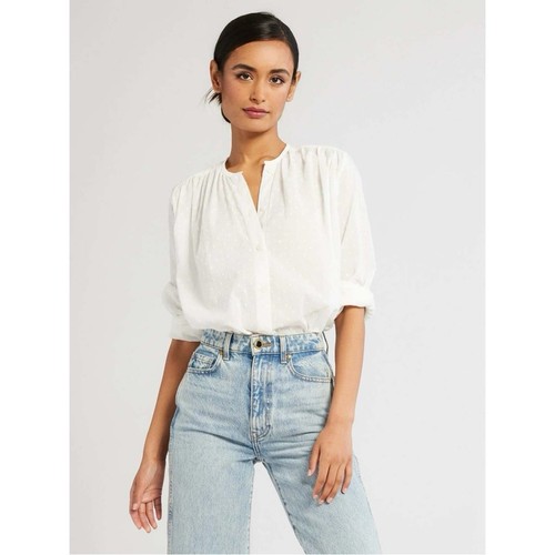 Mille Florian Swiss Dot Top Sz M