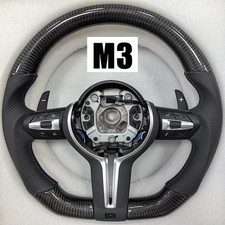 Carbon Fiber Leather Steering Wheel For Bmw F20 F22 F23 F30 F31 F32 2012-19 Carbon Fiber Leather Steering Wheel For Bmw F20 F22 F23 F30 F31 F32 2012-19