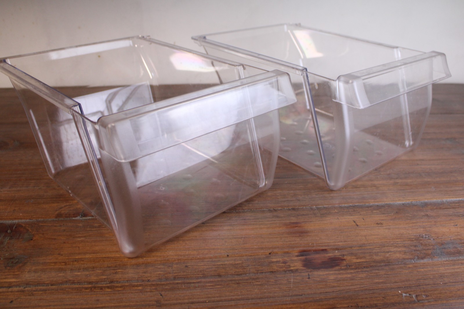 Hotpoint/GE Recycled Refrigerator Crisper/Storage Drawer/Bin SET of 2 WR02X31766