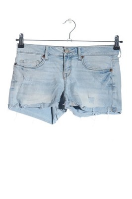 AEROPOSTALE Jeansshorts Damen Kurze Hose Gr. DE 30 blau Casual-Look
