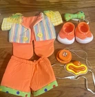 Cabbage Patch Kids Doll Cpk Circus Clown Costume Clothes 1986