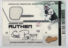 2003 Fleer Authentix Jersey Pro Bowl 6/75 Chad Pennington #AJA-CP Auto 0c6