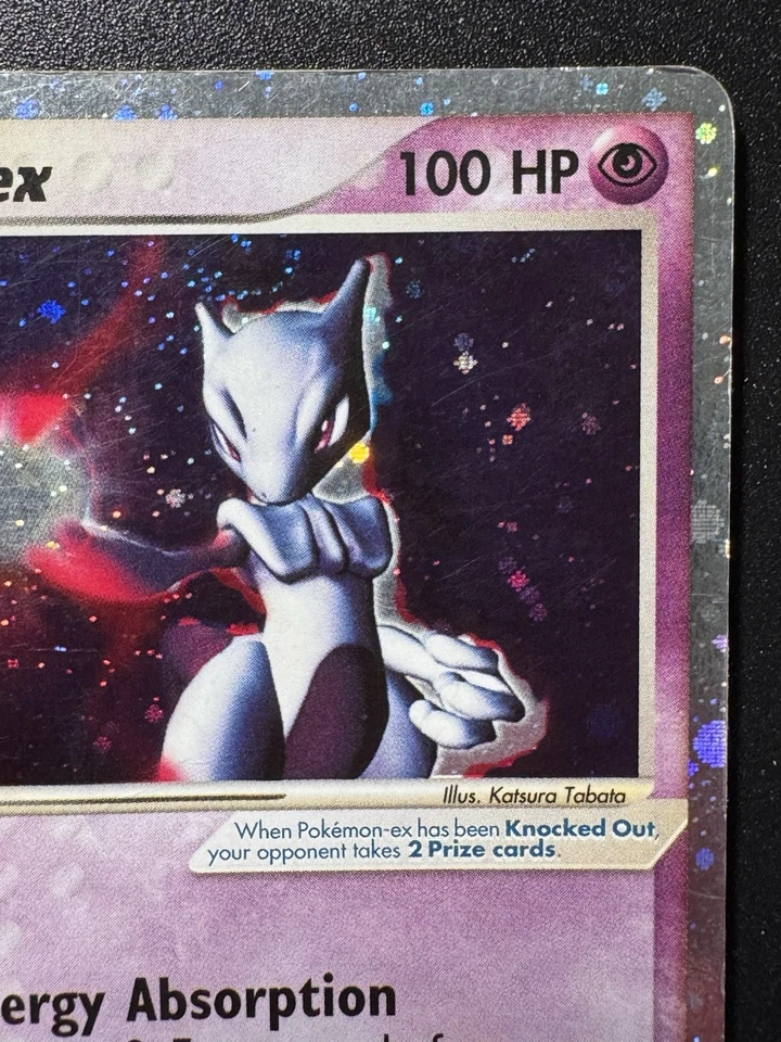 Mewtwo ex 101/109 EX Ruby & Sapphire Pokemon Card Holo Foil Rare HP - Image 4 of 4