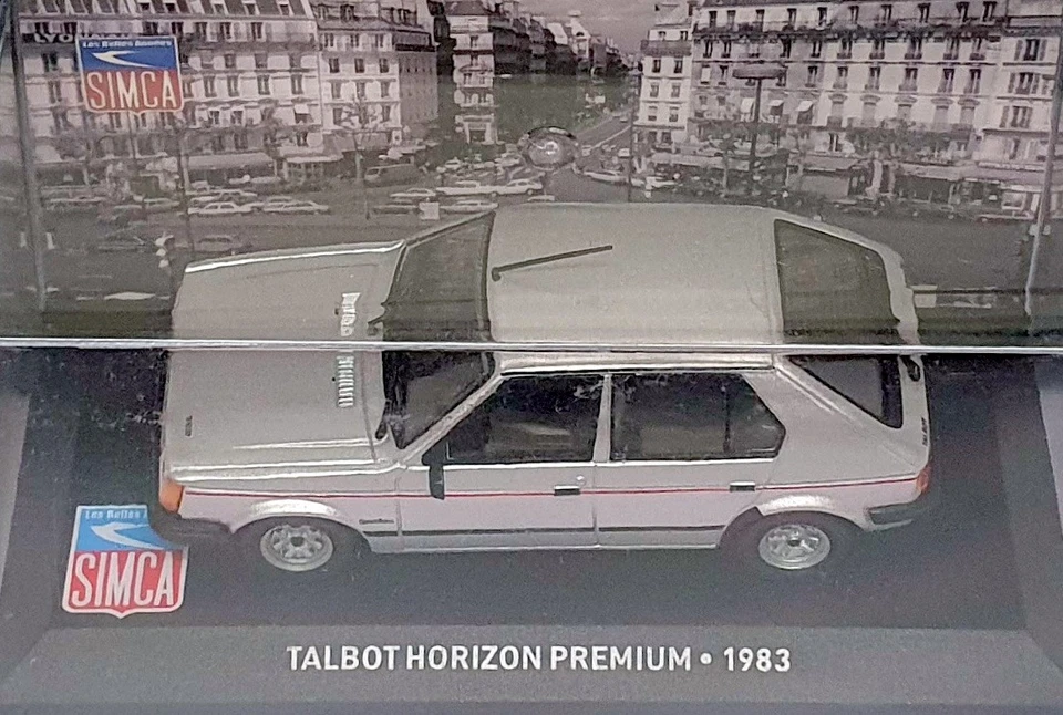 Altaya масштаб 1/43 литая модель 31825D - 1983 Talbot Horizon Premium - серебристая - Изображение 4 из 4