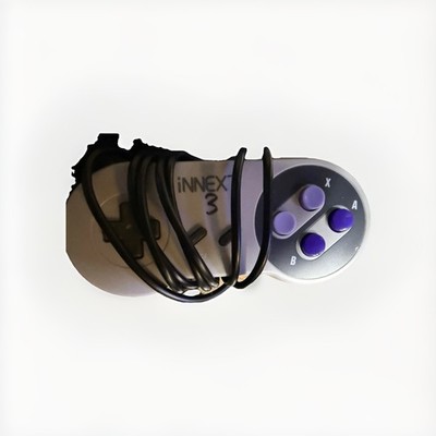Lot of 3 iNNEXT SNES Style USB Controllers Retro Gamepad PC Mac Raspberry Pi