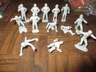 Lot of MARX Tom Corbett Space Patrol and Astronaut figures 45mm Gray Lot Of 13