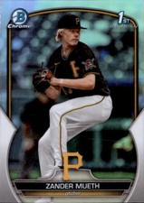 2023 Bowman Draft #BDC-131 Zander Mueth Chrome Refractor