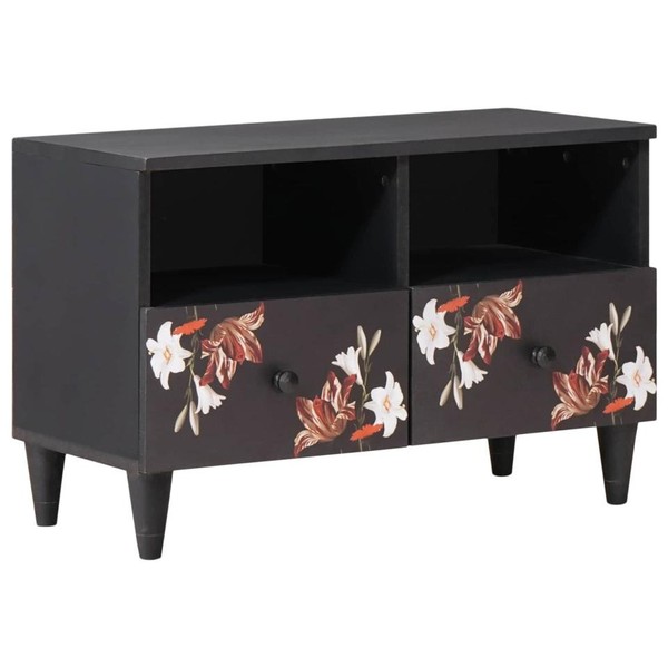 StauraumschräNke Mehrfarbig 70 X 33,5 X 46 Cm Massivholz Mango-image
