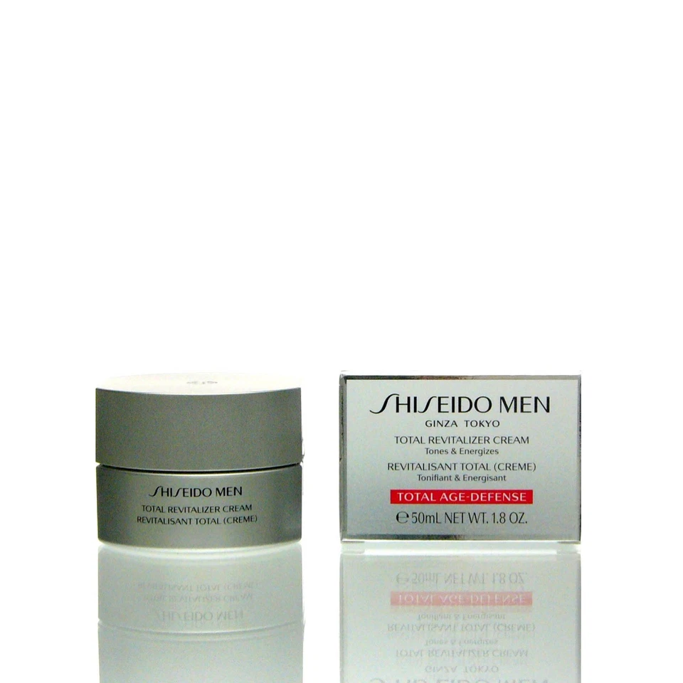 (1230 EUR/l) Shiseido Men Total Revitalizer Cream for Man 50 ml NEU OVP