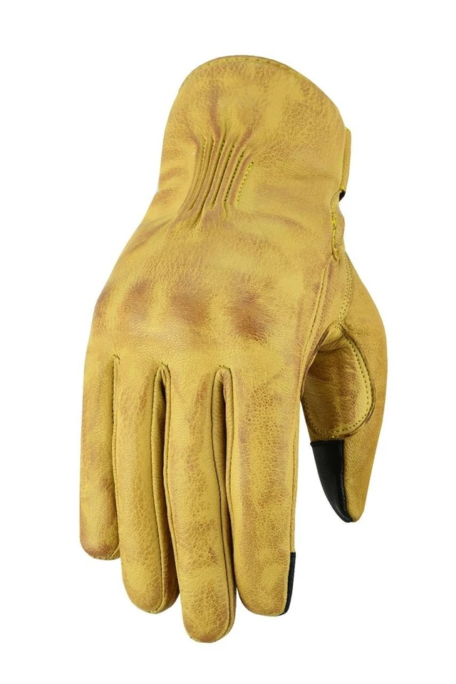 Guantes De Cuero Para Moto Guantes CueroGuantes Con Protection Guantes De Moto - Imagen 3 de 4