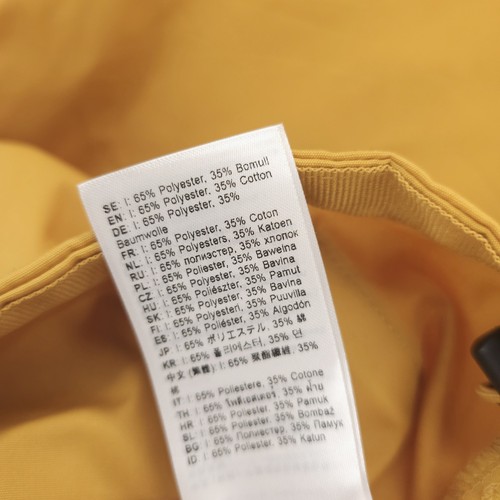 NWT FJALLRAVEN Vardag Anorak Hooded Jacket Mustard Yellow Men's XS - Picture 10 of 10