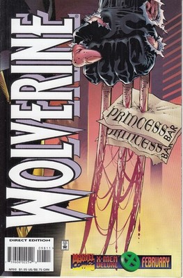 Wolverine Nr 98 Marvel Comic 1996 Deluxe
