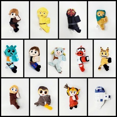 Star Wars Cutie Cuff Galactic Series Plush Slap Band : YOU CHOOSE!