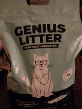 Genius Litter Health Indicating Cat with Non-Clumping 1 Bag 6lb