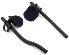 Zipp Vuka Clip Aerobars w/ Alumina Race Extensions Black 31.8mm