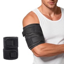 Bicep Tendonitis Brace Compression Sleeve Upper Arm Support Brace for Men Women