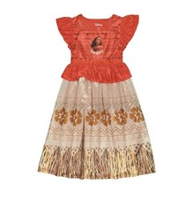 Beautiful NWT Disney Princess Moana Girls Ocean Princess Fantasy Nightgown Sz 8