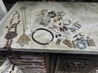 Large Lot Of Vintage Estate Costume Jewelry.