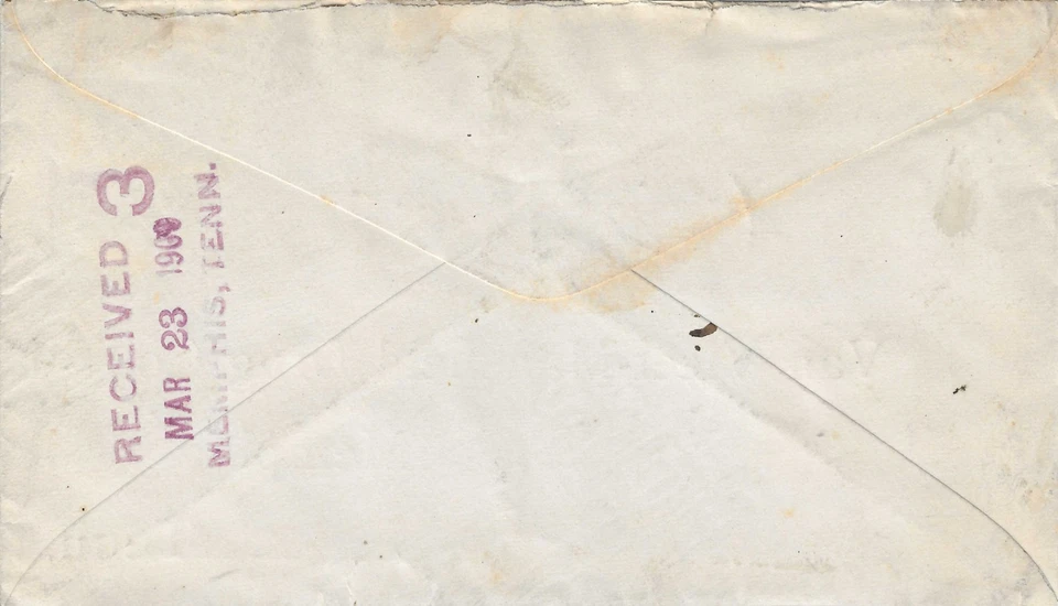 Bloque de estampillas 1909 raro DPO 1871-1911 Spring Creek ARK 2c condado de Lee Arkansas Foto 2 de 2