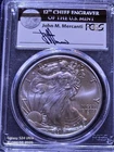 2017 AMERICAN SILVER EAGLE PCGS MS70 1 OF 1000 MERCANTI SIGNATURE FLAWLESS!