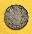 1909-O Barber Dime. 90% Silver. Good Condition. Charity Auction/Animal Rescue.