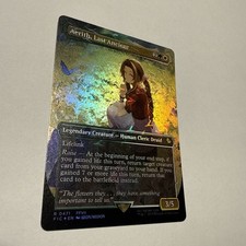 Aerith, Last Ancient (Borderless) (Chocobo Track Foil) Commander