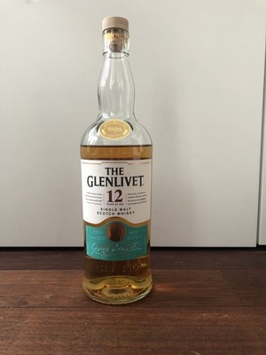 ANBRUCHFLASCHE The Glenlivet 12 Jahre Single Malt Scotch Whisky