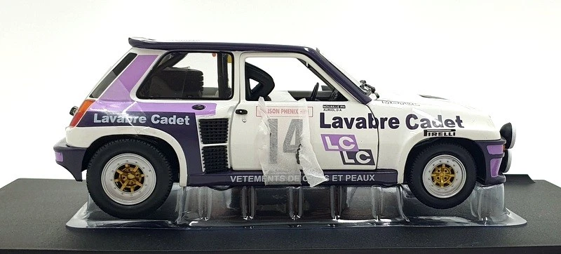 Solido escala 1/18 Diecast S1801313 - Renault 5 Turbo #14 Lyon Charbbonnieres '83 Foto 3 de 4