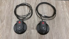 Pair of TWO 2 Polycom SoundStation 2W Extended Microphones 2201-67840-101