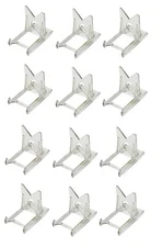 (Pack of 12) CSP 2-Piece Trading Card Stands - Dynamic Adjustable Display Stand