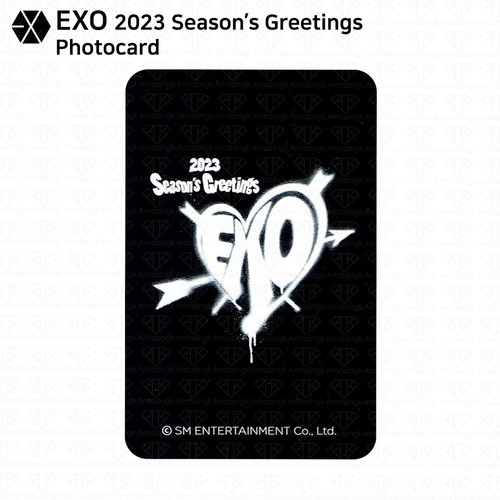 EXO 2023 Season's Greetings Photocard 4Cut Photo Postcard Concert Ticket KPOP - Picture 61 of 66